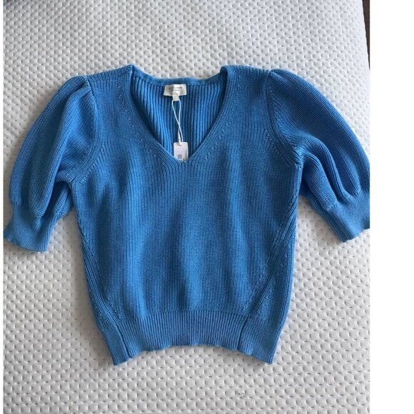NWT Gentlefawn Phoebe Pullover Sweater in Capri/Blue - Picture 7 of 8